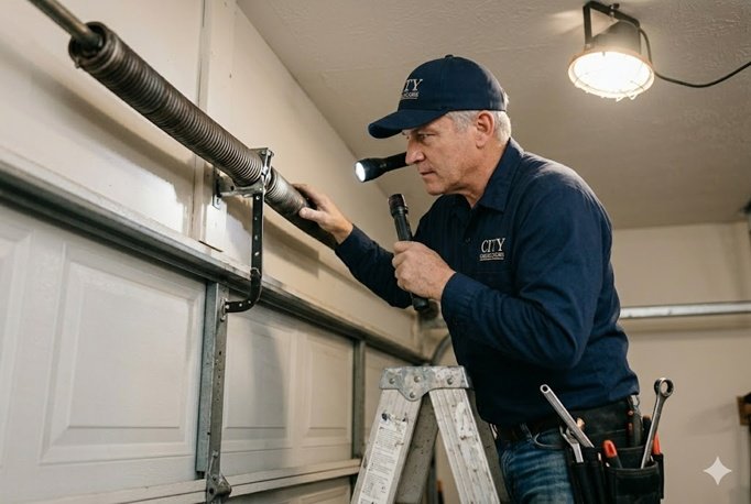 Garage door spring replacement Lakeland